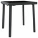 Șezlonguri 3 pcs Negru și Alb 40 x 40 x 40.5 cm poliratan - WALTI WALTI