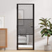 Ușă de interior Negru 76 x 201.5 cm Sticlă securizată, Aluminiu - WALTI WALTI