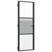 Ușă de interior Negru 76 x 201.5 cm Sticlă securizată, Aluminiu - WALTI WALTI