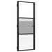 Ușă de interior Negru 83 x 201.5 cm Sticlă securizată, Aluminiu - WALTI WALTI