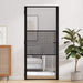 Ușă de interior Negru 93 x 201.5 cm Sticlă securizată, Aluminiu - WALTI WALTI