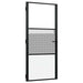 Ușă de interior Negru 93 x 201.5 cm Sticlă securizată, Aluminiu - WALTI WALTI