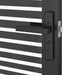 Ușă de interior Negru 76 x 201.5 cm Sticlă securizată, Aluminiu - WALTI WALTI