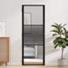 Ușă de interior Negru 76 x 201.5 cm Sticlă securizată, Aluminiu - WALTI WALTI