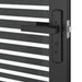 Ușă de interior Negru 83 x 201.5 cm Sticlă securizată, Aluminiu - WALTI WALTI