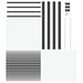 Ușă de interior Negru 83 x 201.5 cm Sticlă securizată, Aluminiu - WALTI WALTI