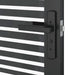 Ușă de interior Negru 93 x 201.5 cm Sticlă securizată, Aluminiu - WALTI WALTI