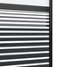 Ușă glisantă Negru 76 x 205 cm Sticlă securizată, Aluminiu - WALTI WALTI