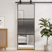 Ușă glisantă Negru 76 x 205 cm Sticlă securizată, Aluminiu - WALTI WALTI