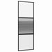 Ușă glisantă Negru 76 x 205 cm Sticlă securizată, Aluminiu - WALTI WALTI