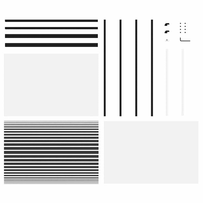 Ușă glisantă Negru 102.5 x 205 cm Sticlă securizată, Aluminiu - WALTI WALTI