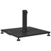 Baze pentru umbrele de exterior Negru 45 x 45 x 31 cm Oțel - WALTI WALTI