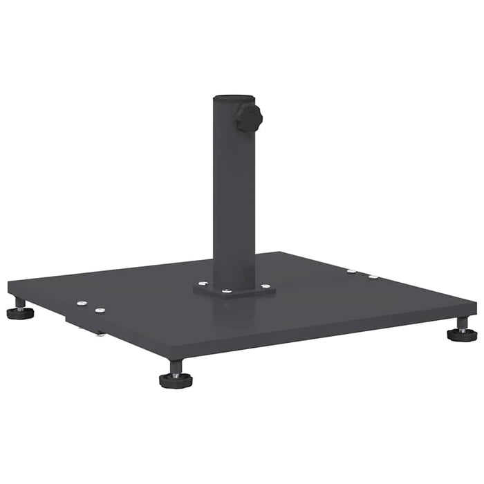 Baze pentru umbrele de exterior Gri închis 45 x 45 x 31 cm Oțel - WALTI WALTI