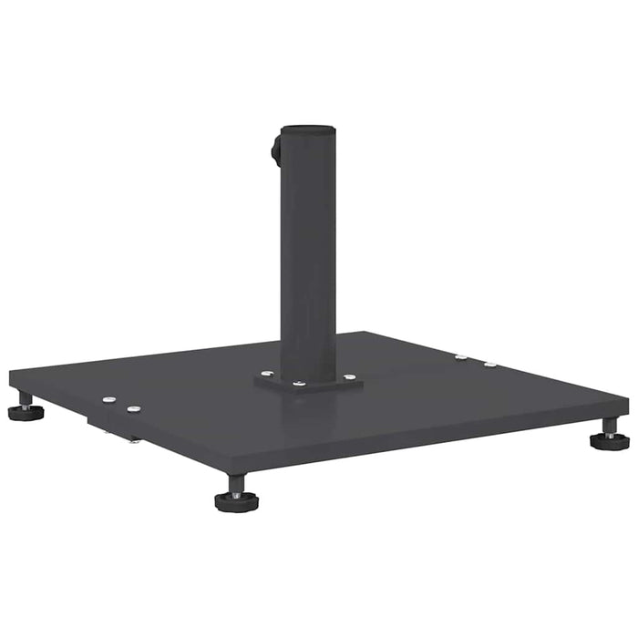 Baze pentru umbrele de exterior Gri închis 45 x 45 x 31 cm Oțel - WALTI WALTI