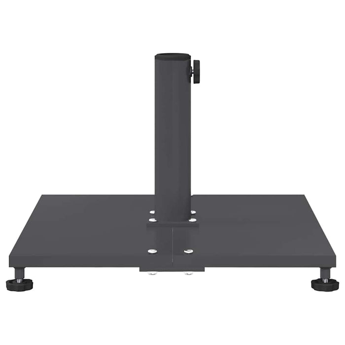 Baze pentru umbrele de exterior Gri închis 45 x 45 x 31 cm Oțel - WALTI WALTI