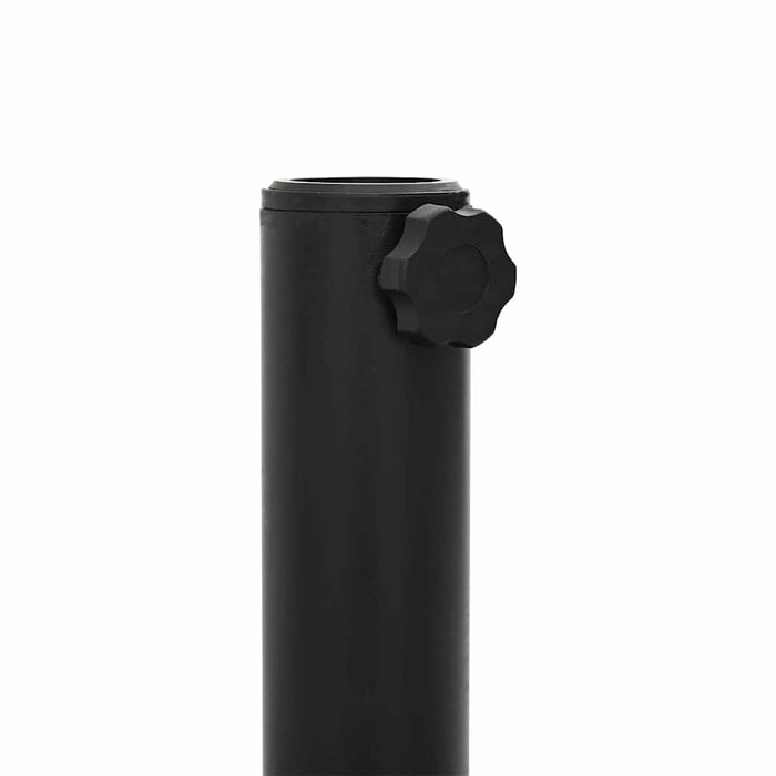 Baze pentru umbrele de exterior Negru 45 x 45 x 31.5 cm Oțel - WALTI WALTI