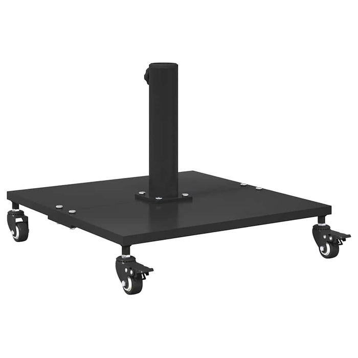 Baze pentru umbrele de exterior Negru 45 x 45 x 31.5 cm Oțel - WALTI WALTI