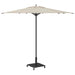 Baze pentru umbrele de exterior Negru 45 x 45 x 31.5 cm Oțel - WALTI WALTI