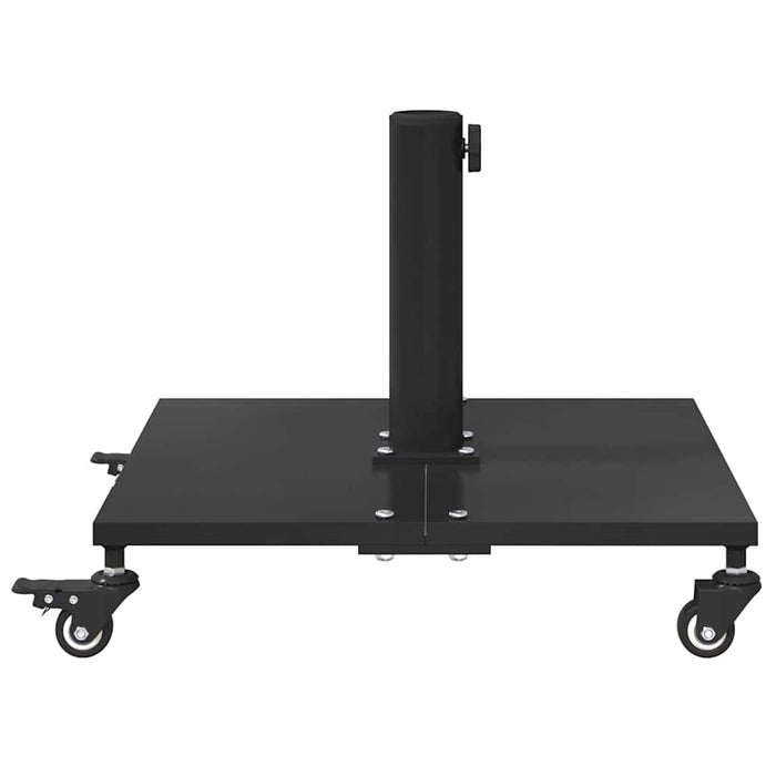 Baze pentru umbrele de exterior Negru 45 x 45 x 31.5 cm Oțel - WALTI WALTI
