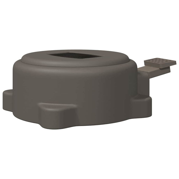 Pedală Rotativă la 360 de Grade Argintiu 21,5 x 14 x 6 cm Oțel - WALTI WALTI