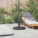Baze pentru umbrele de exterior Gri închis 48 x 48 x 32 cm - WALTI WALTI