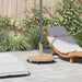 Baze pentru umbrele de exterior Lemn deschis 48 x 48 x 32.5 cm - WALTI WALTI