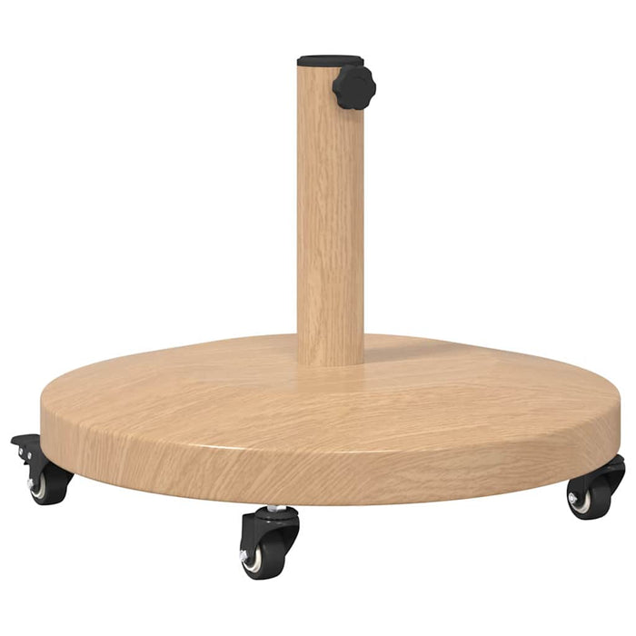 Baze pentru umbrele de exterior Lemn deschis 48 x 48 x 32.5 cm - WALTI WALTI