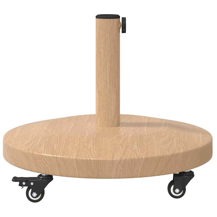 Baze pentru umbrele de exterior Lemn deschis 48 x 48 x 32.5 cm - WALTI WALTI