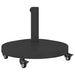 Baze pentru umbrele de exterior Negru 48 x 48 x 32.5 cm - WALTI WALTI