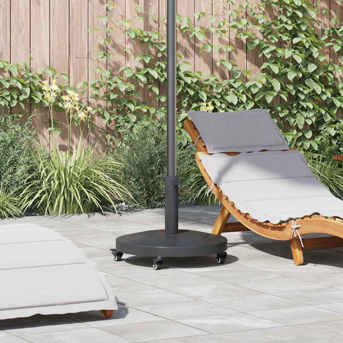 Baze pentru umbrele de exterior Gri închis 48 x 48 x 32.5 cm - WALTI WALTI