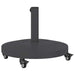 Baze pentru umbrele de exterior Gri închis 48 x 48 x 32.5 cm - WALTI WALTI