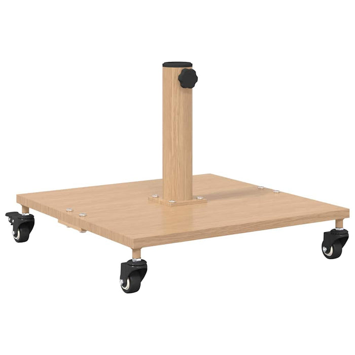 Baze pentru umbrele de exterior Lemn deschis 45 x 45 x 31.5 cm - WALTI WALTI