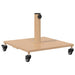 Baze pentru umbrele de exterior Lemn deschis 45 x 45 x 31.5 cm - WALTI WALTI