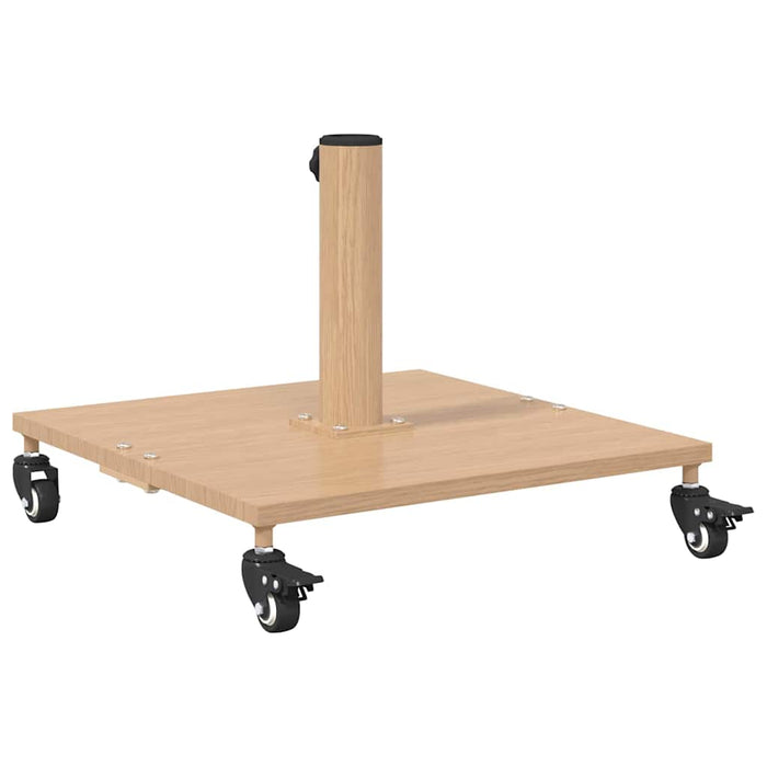 Baze pentru umbrele de exterior Lemn deschis 45 x 45 x 31.5 cm - WALTI WALTI