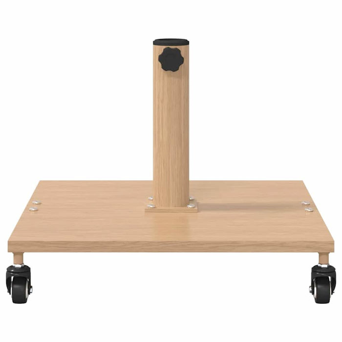 Baze pentru umbrele de exterior Lemn deschis 45 x 45 x 31.5 cm - WALTI WALTI