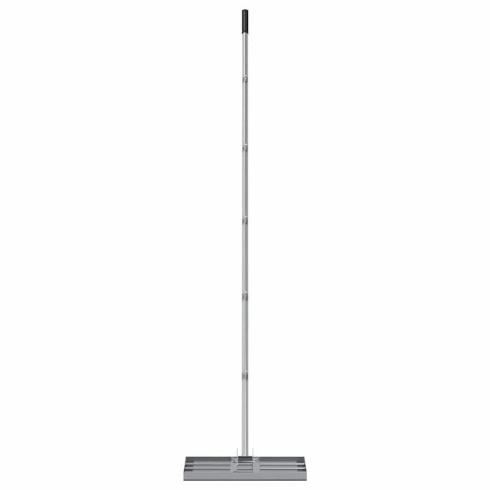 Greblă de grădină Argintiu 45 x 25 x 200 cm Oţel inoxidabil - WALTI WALTI