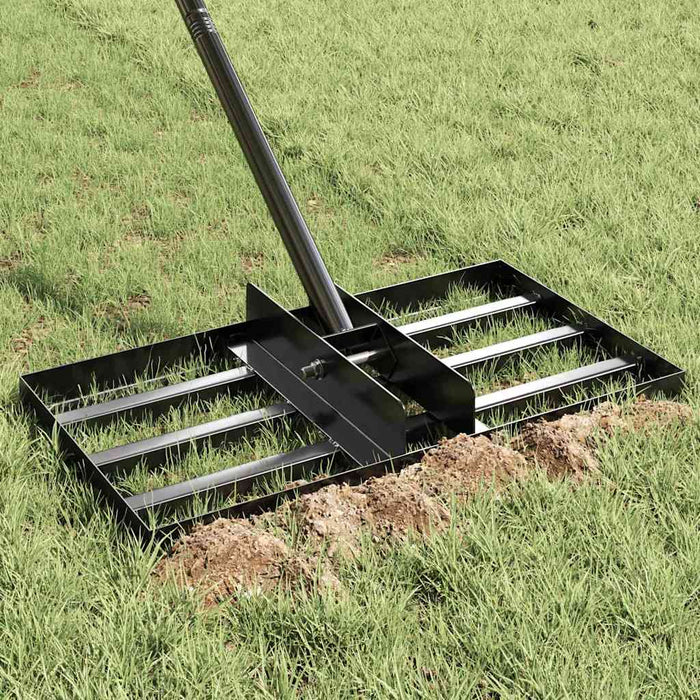 Greblă de grădină Manual Negru Oțel vopsit electrostatic - WALTI WALTI