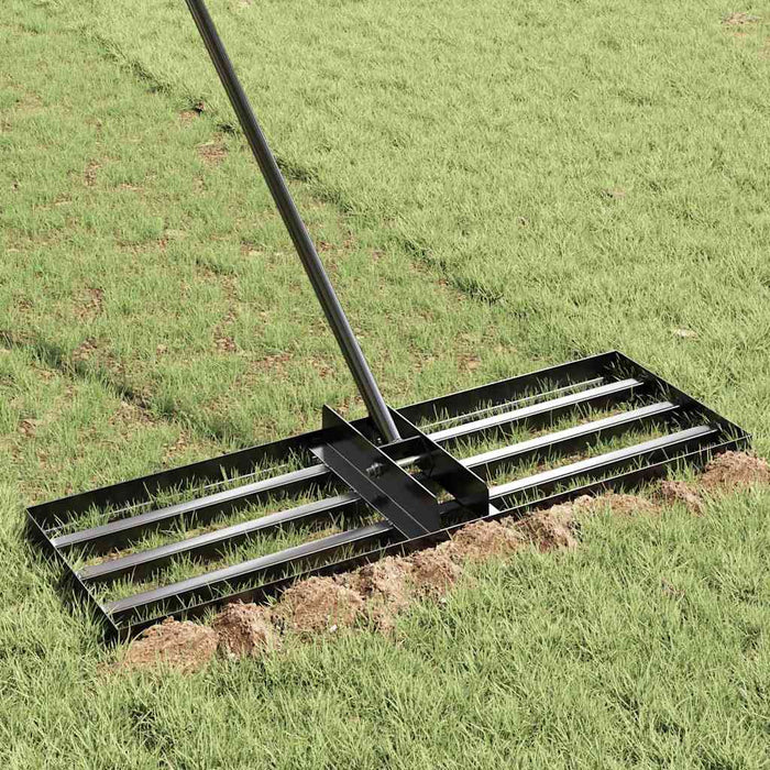 Greblă de grădină Manual Negru Oțel vopsit electrostatic - WALTI WALTI