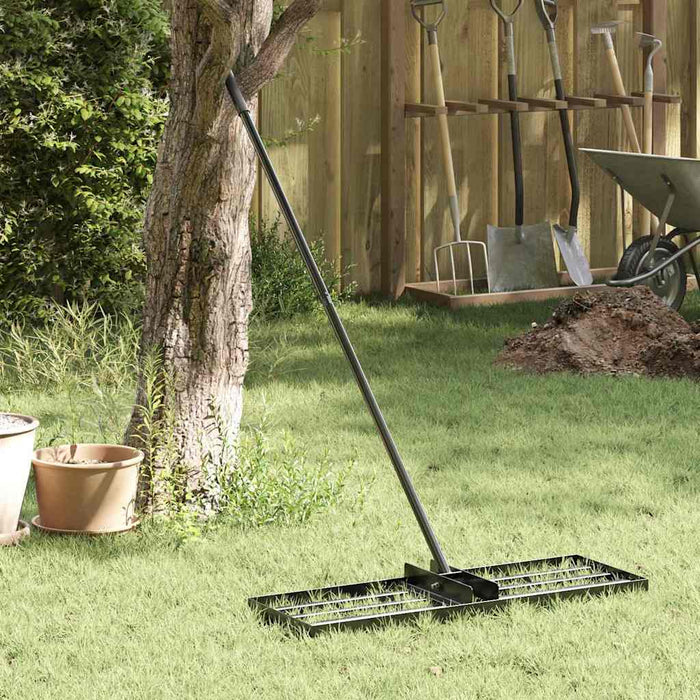 Greblă de grădină Manual Negru Oțel vopsit electrostatic - WALTI WALTI