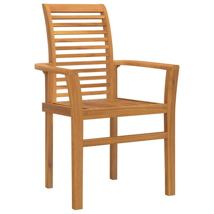 Set de masă pentru grădină 7 pcs Maro Lemn solid de tec WALTI
