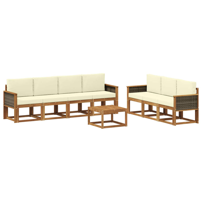 Set de canapele de exterior cu pernă 7 pcs WALTI