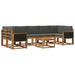 Set de canapele de exterior cu pernă 6 pcs - WALTI WALTI