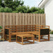 Set de canapele de exterior 5 pcs natural Lemn Solid de Acacia - WALTI WALTI