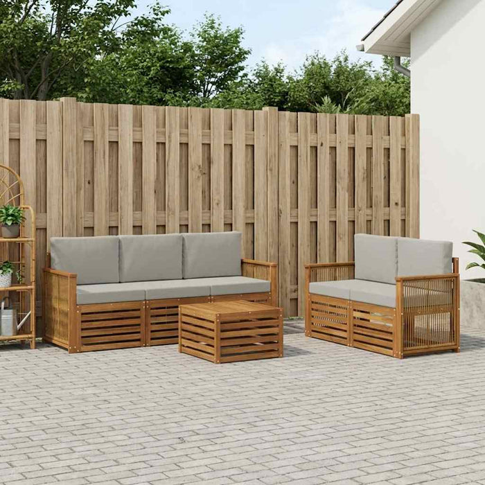 Seturi de canapele Lemn Solid de Acacia WALTI