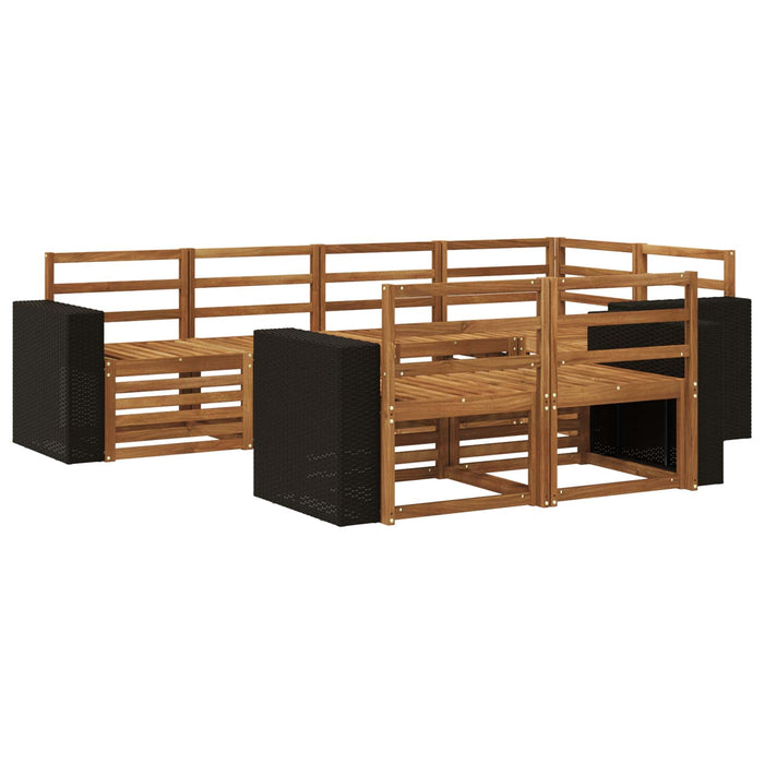 Set canapea sectională 7 pcs natural WALTI