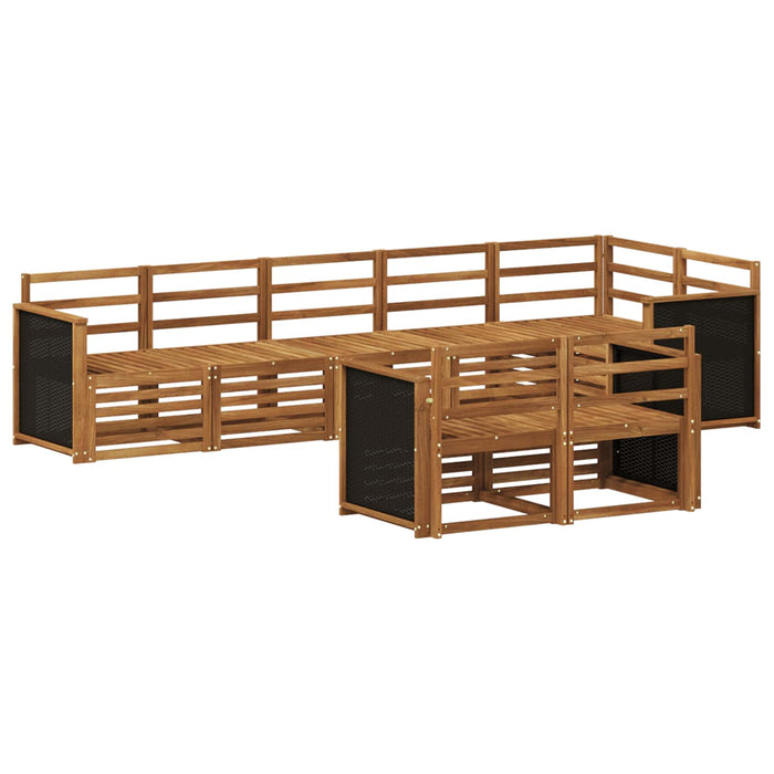 Seturi de canapele Lemn Solid de Acacia WALTI