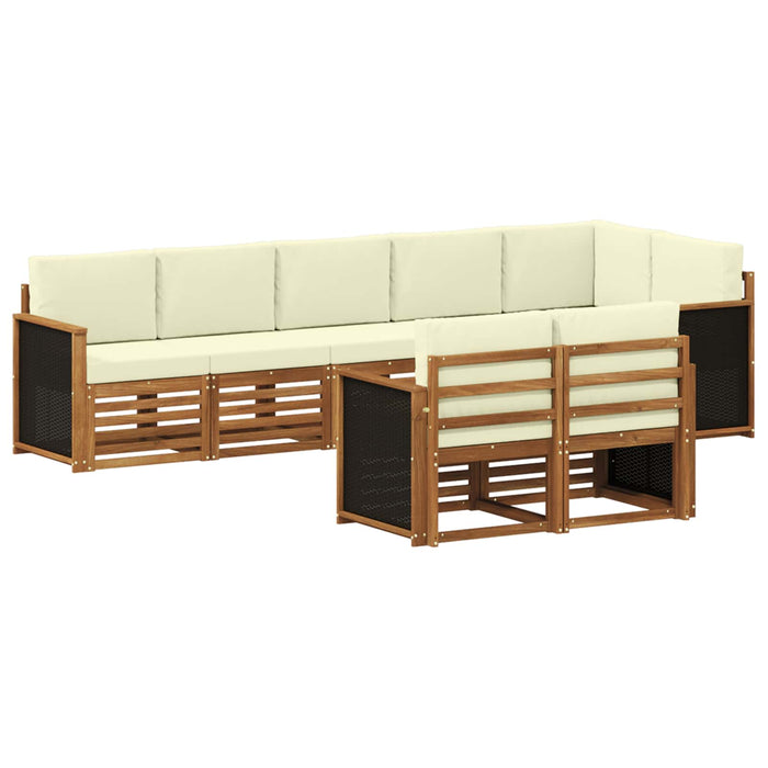 Seturi de canapele Lemn Solid de Acacia WALTI