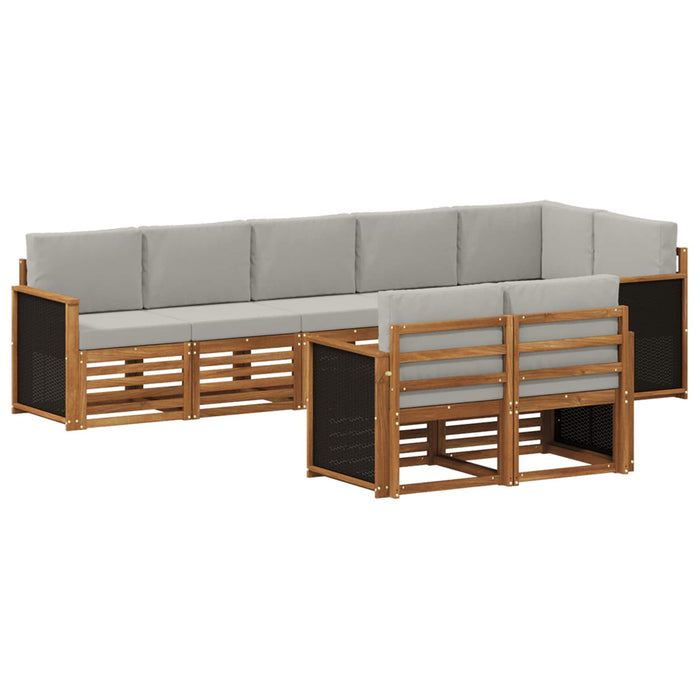 Seturi de canapele Lemn Solid de Acacia WALTI
