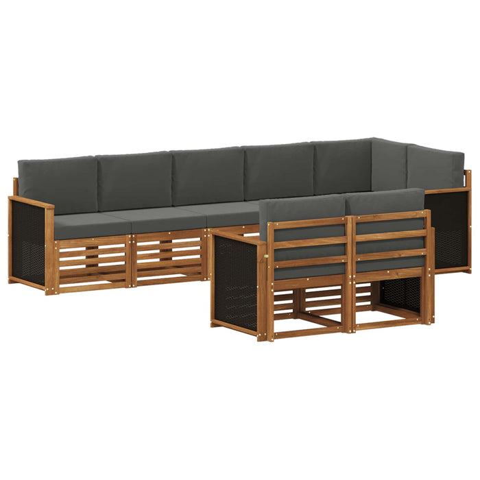 Seturi de canapele Lemn Solid de Acacia WALTI