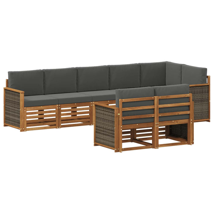 Seturi de canapele Lemn Solid de Acacia WALTI